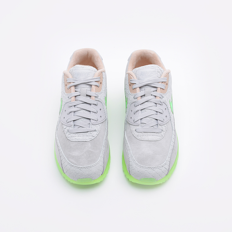  серые кроссовки Nike Air Max 90 Premium CQ0786-001 - цена, описание, фото 3